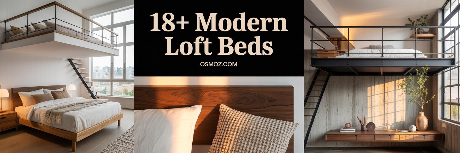 18+ Modern Loft Bed Ideas for Elevated Urban Living
