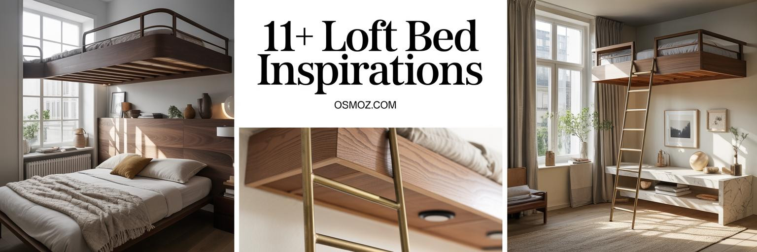 11+ Loft Bed Ideas for Small Rooms with Vertical Elegance
