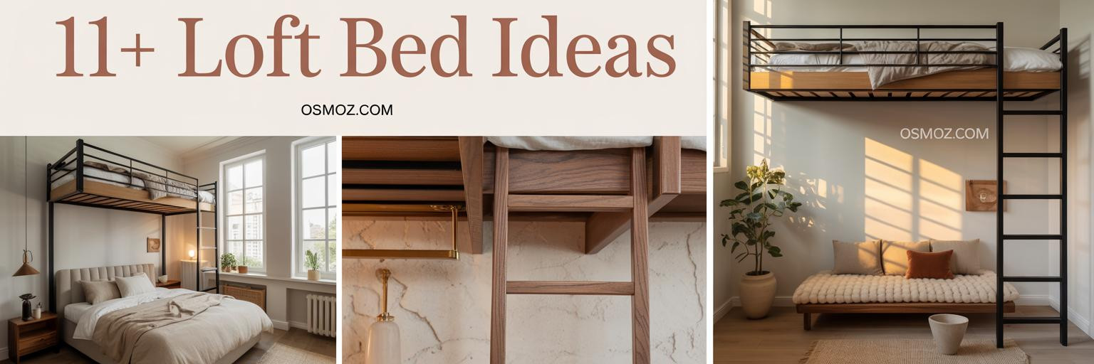 11+ Loft Bed Ideas for Small Rooms That Redefine Vertical Living
