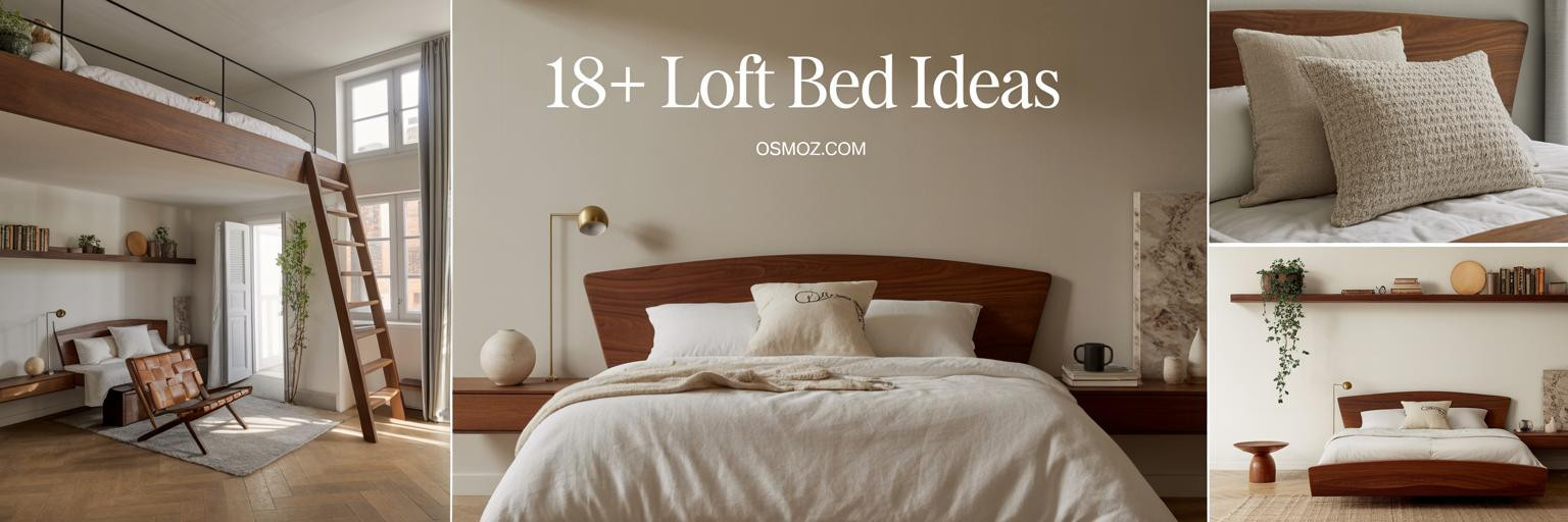 18+ Loft Bed Decorating Ideas for Elevated Bedroom Elegance
