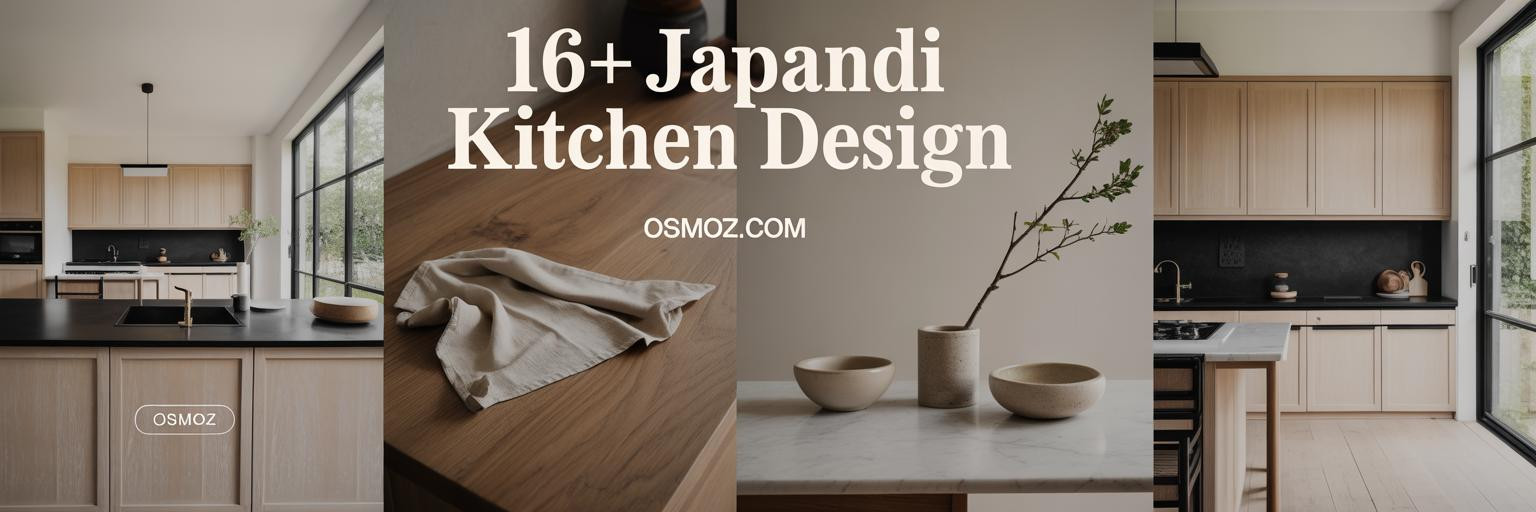 16+ Japandi Kitchen Design Ideas for a Calm, Refined Space
