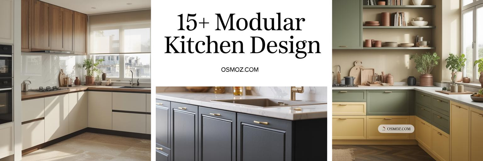 15+ Modular Kitchen Design Ideas for Light-Filled Modern Homes
