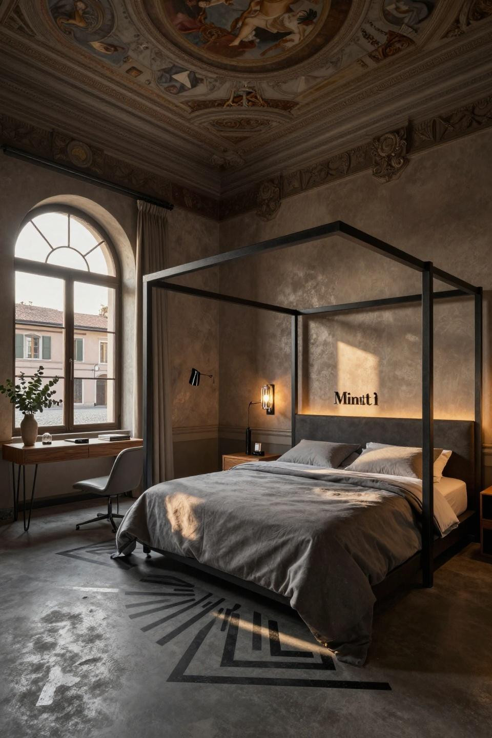 Teen room decor cozy with Art Deco Revival and museum-quality materials