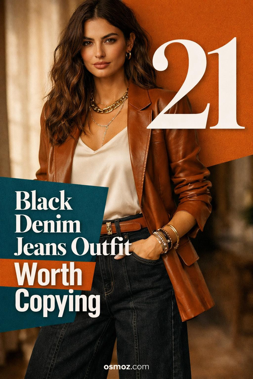 21+ Black Denim Outfits That Feel Effortlessly Cool
