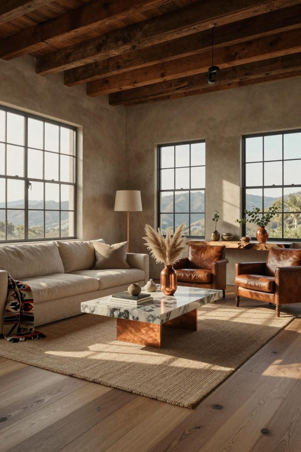 Living room designs small spaces in Beverly Hills with Taj Mahal quartzite table