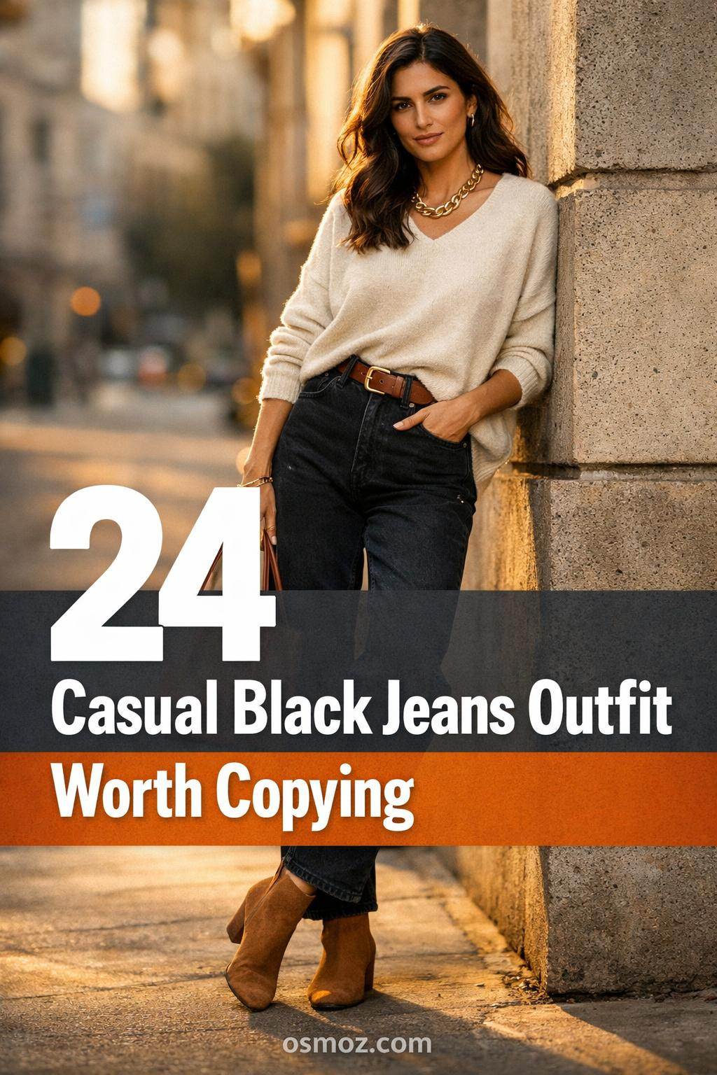 24+ Casual Black Jeans Outfits for Effortless Style
