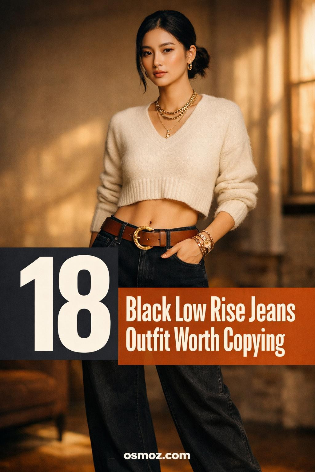 18+ Low Rise Jeans Outfits That Feel Effortlessly Chic
