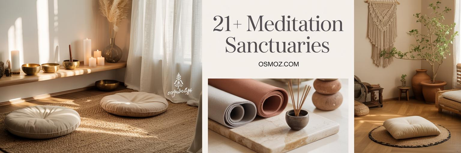21+ Spiritual Room Meditation Space Ideas for Serene Living
