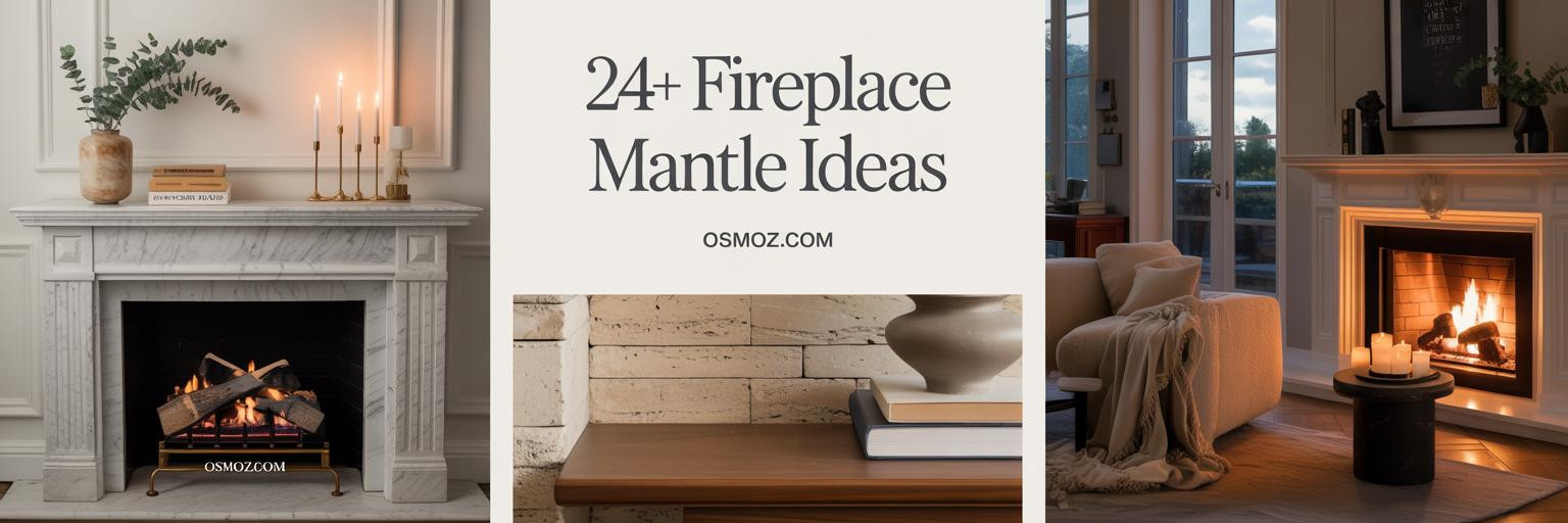 24+ Fireplace Mantle Decor Ideas for Elevated Living Rooms - Elevated Fireplace Living Room Ideas