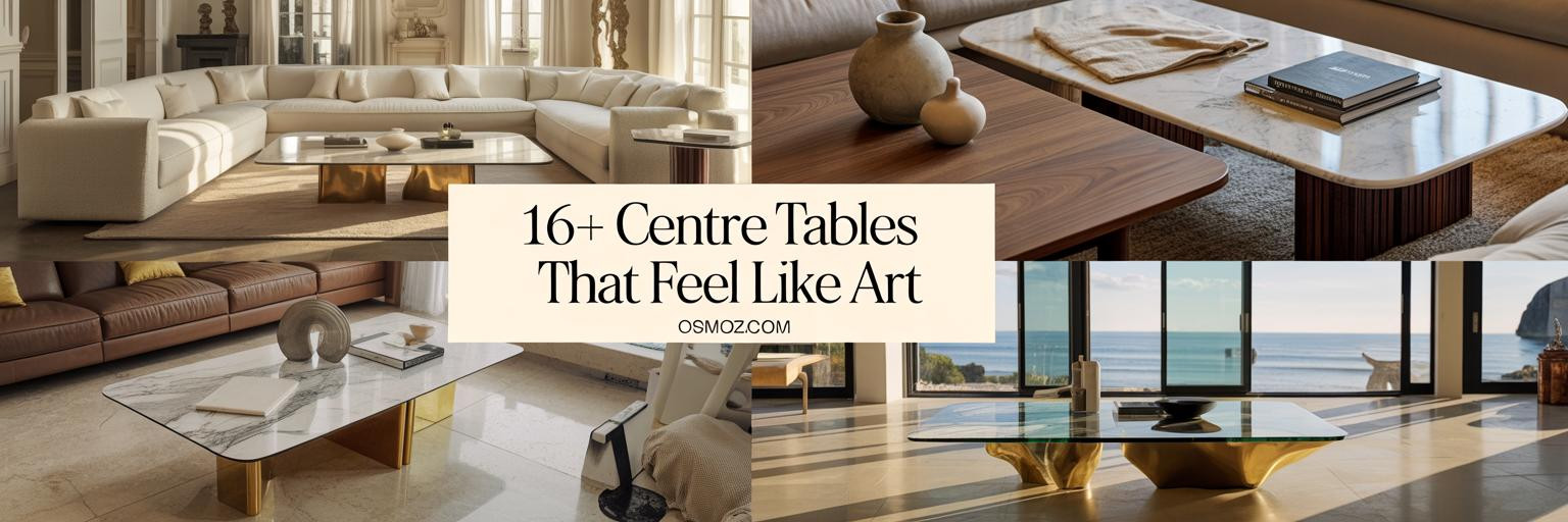 16+ Centre Table Living Room Modern Luxury Furniture Spaces That Feel Like Art

