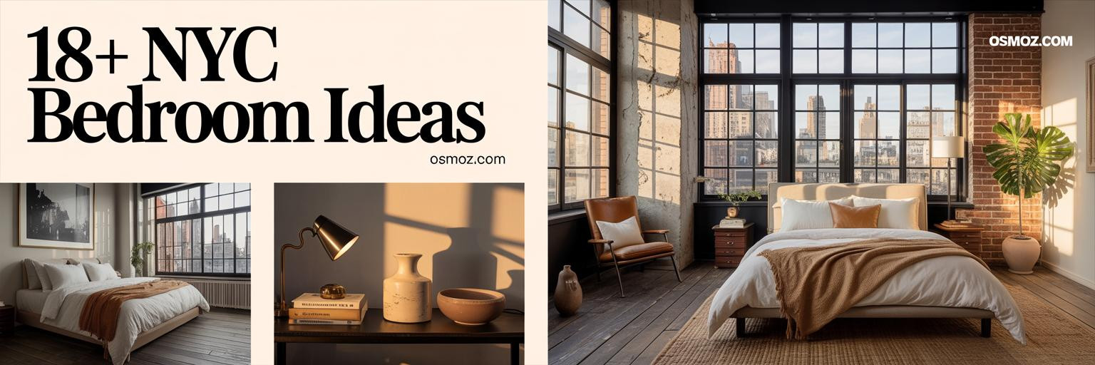 18+ Nyc Bedroom Ideas That Capture Loft Living and City Light
