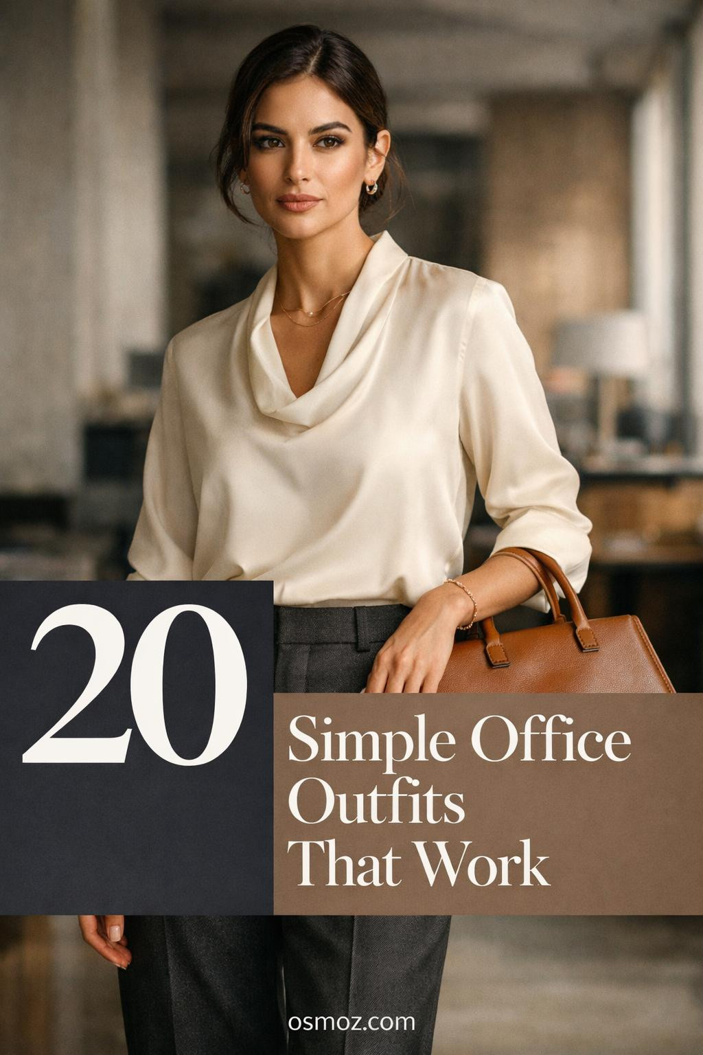 20+ Simple Office Outfits That Work Every Day
