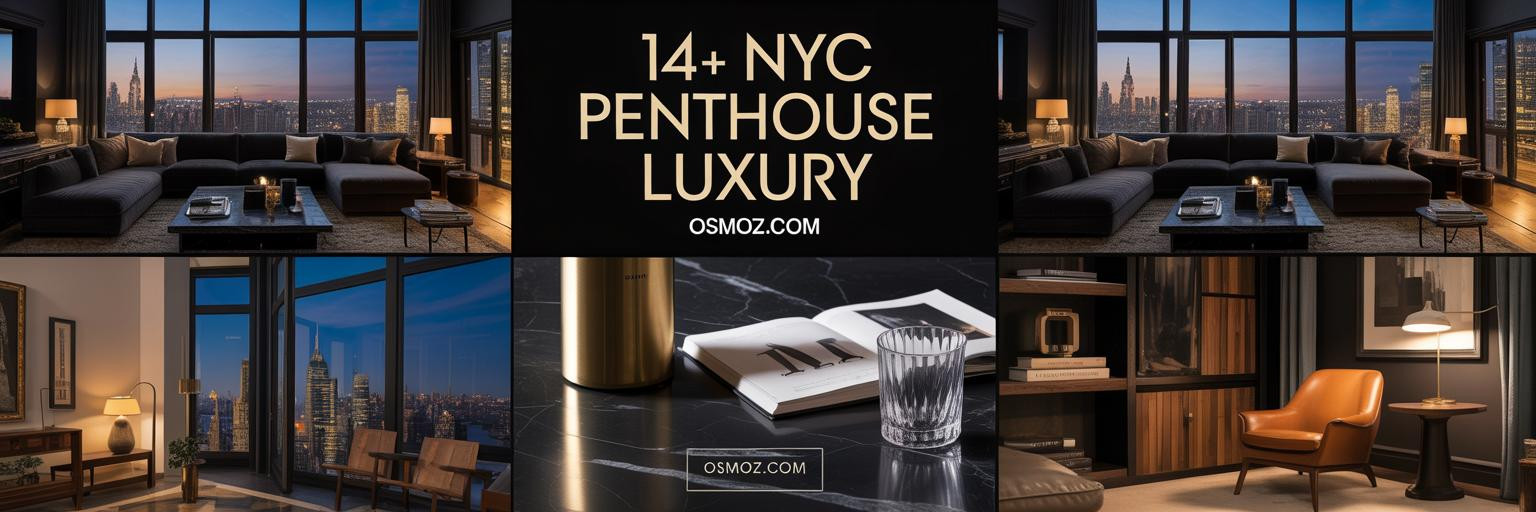 14+ Nyc Penthouse Luxury Interiors With Skyline Drama
