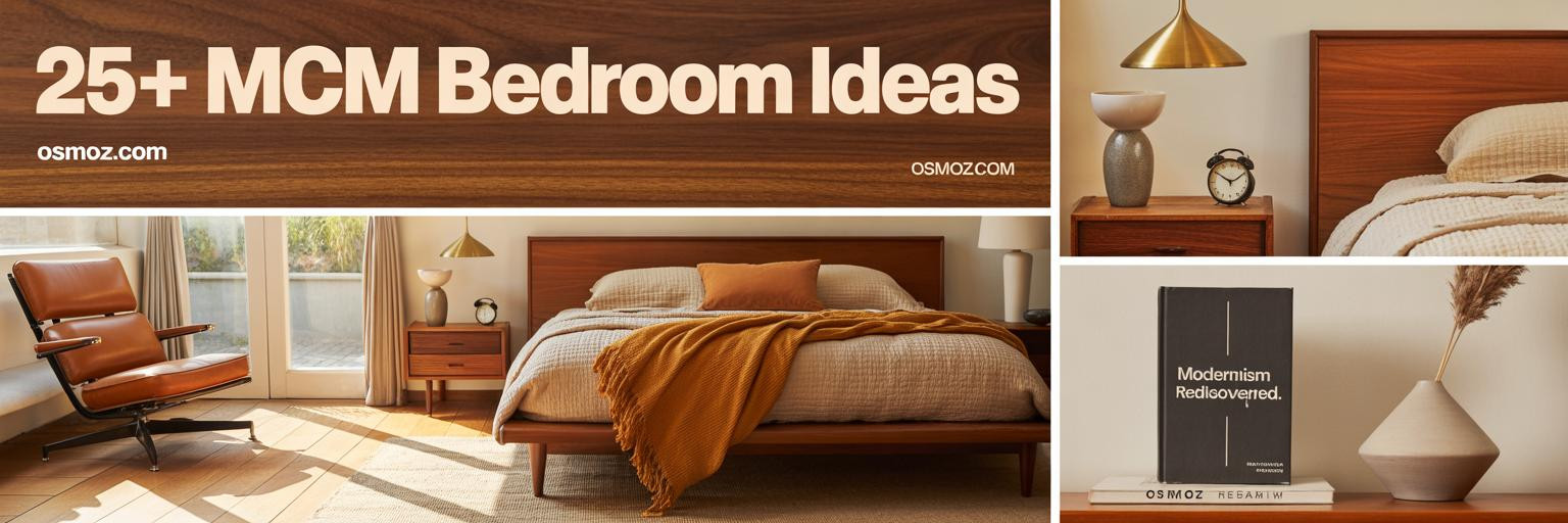 25+ MCM Bedroom Ideas That Feel Like a Magazine Spread
