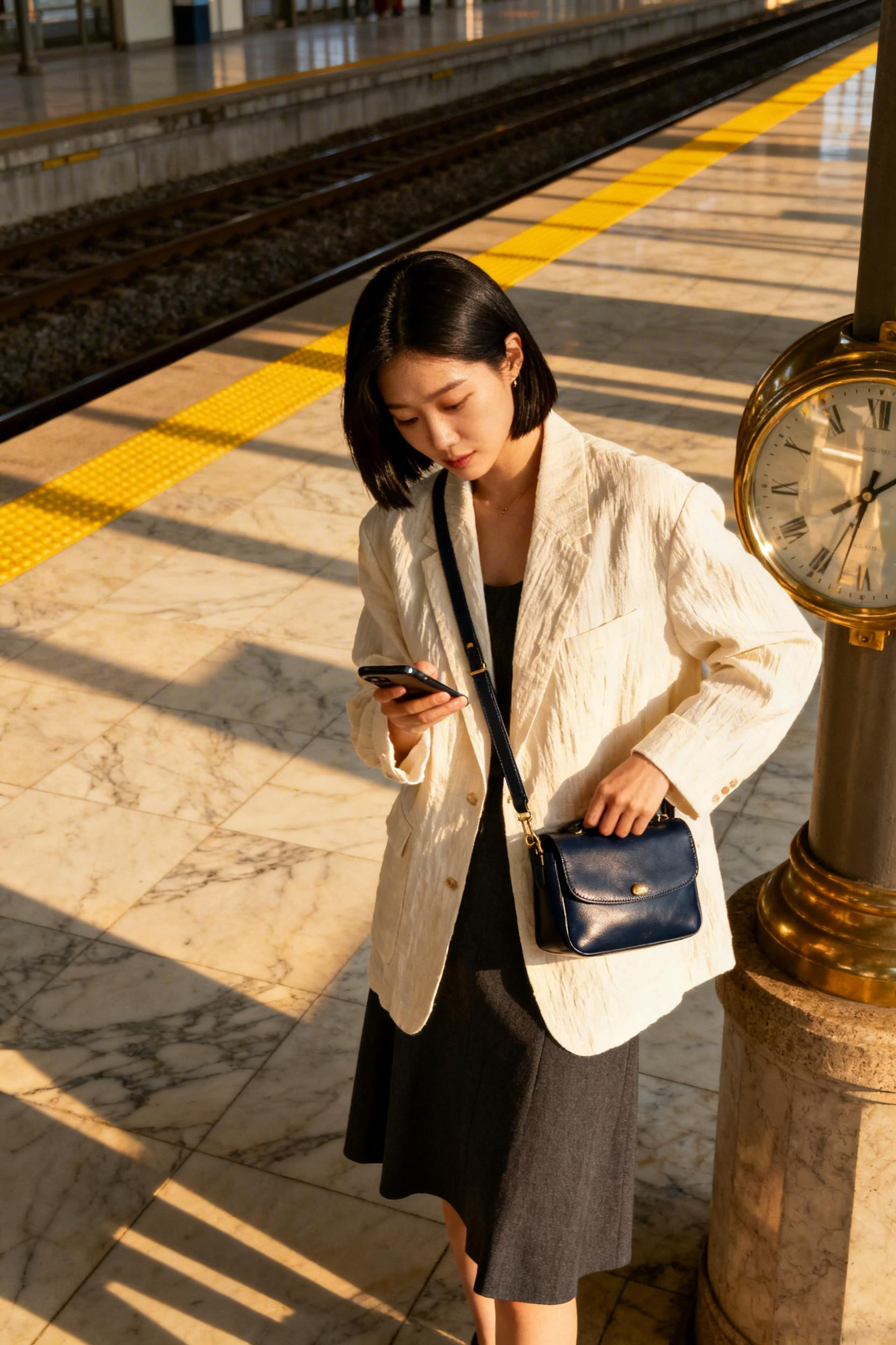 Cute Professional Outfits - charcoal with blazer