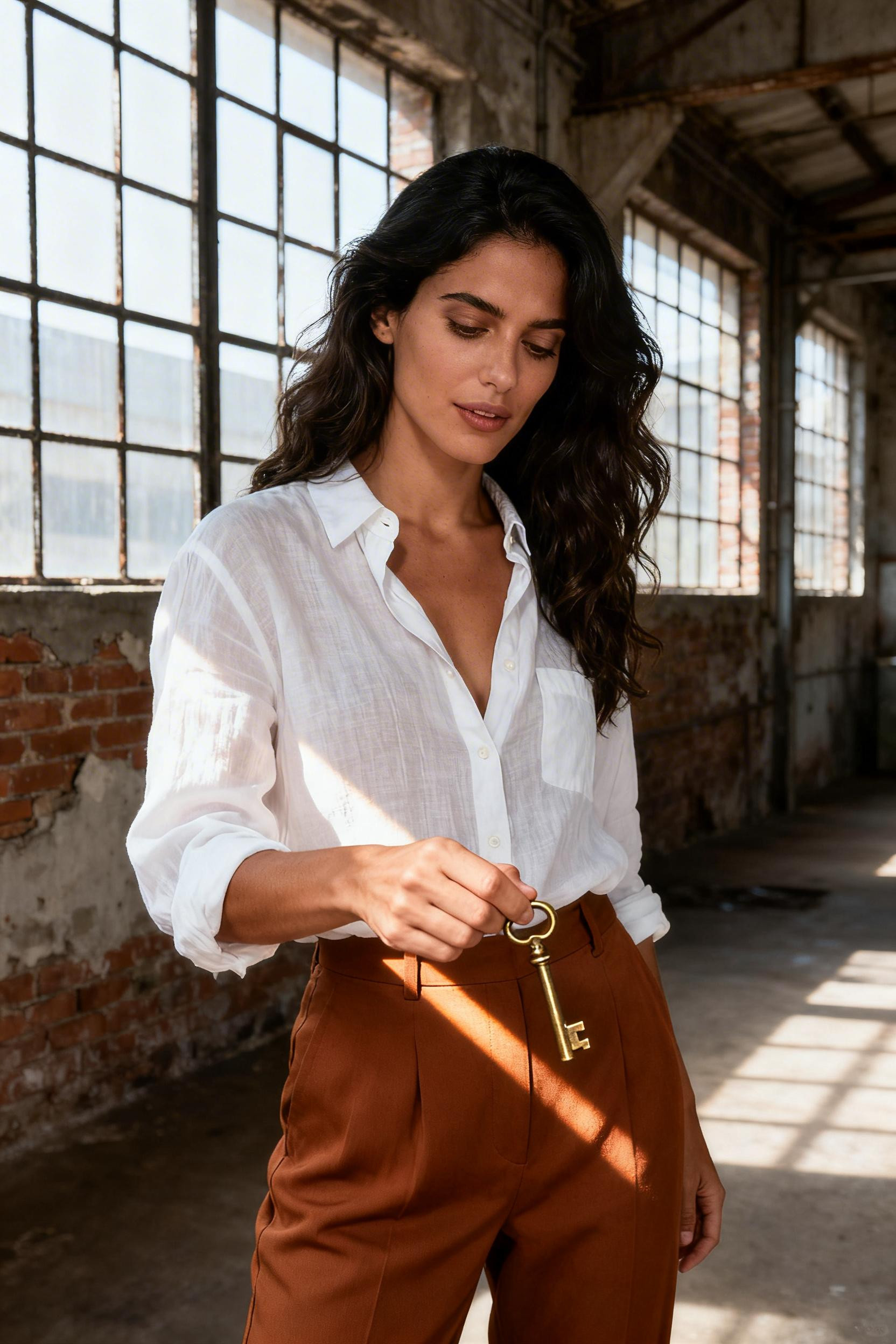 Trousers outfit for women industrial
