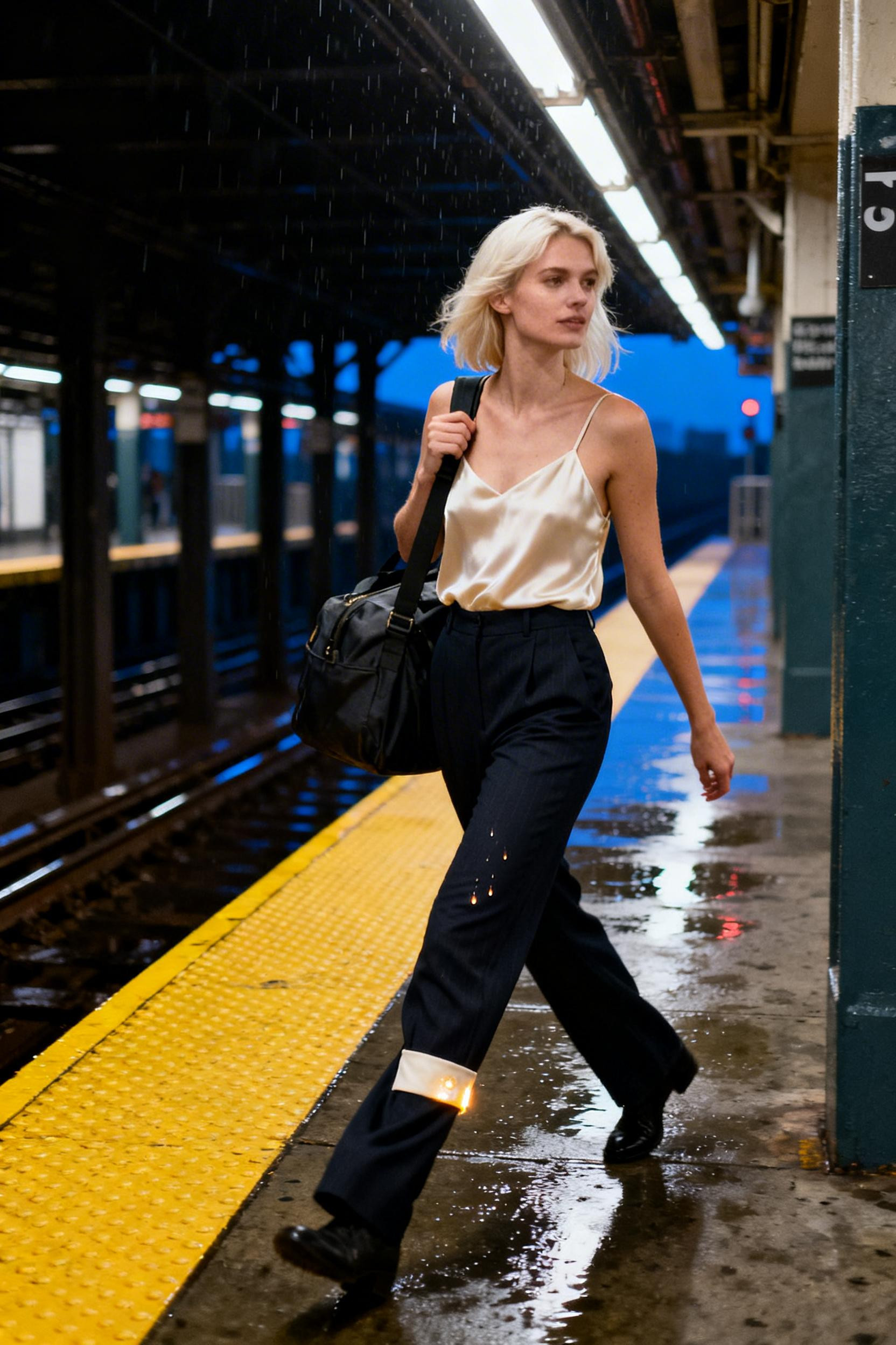 Stylish work outfit commute