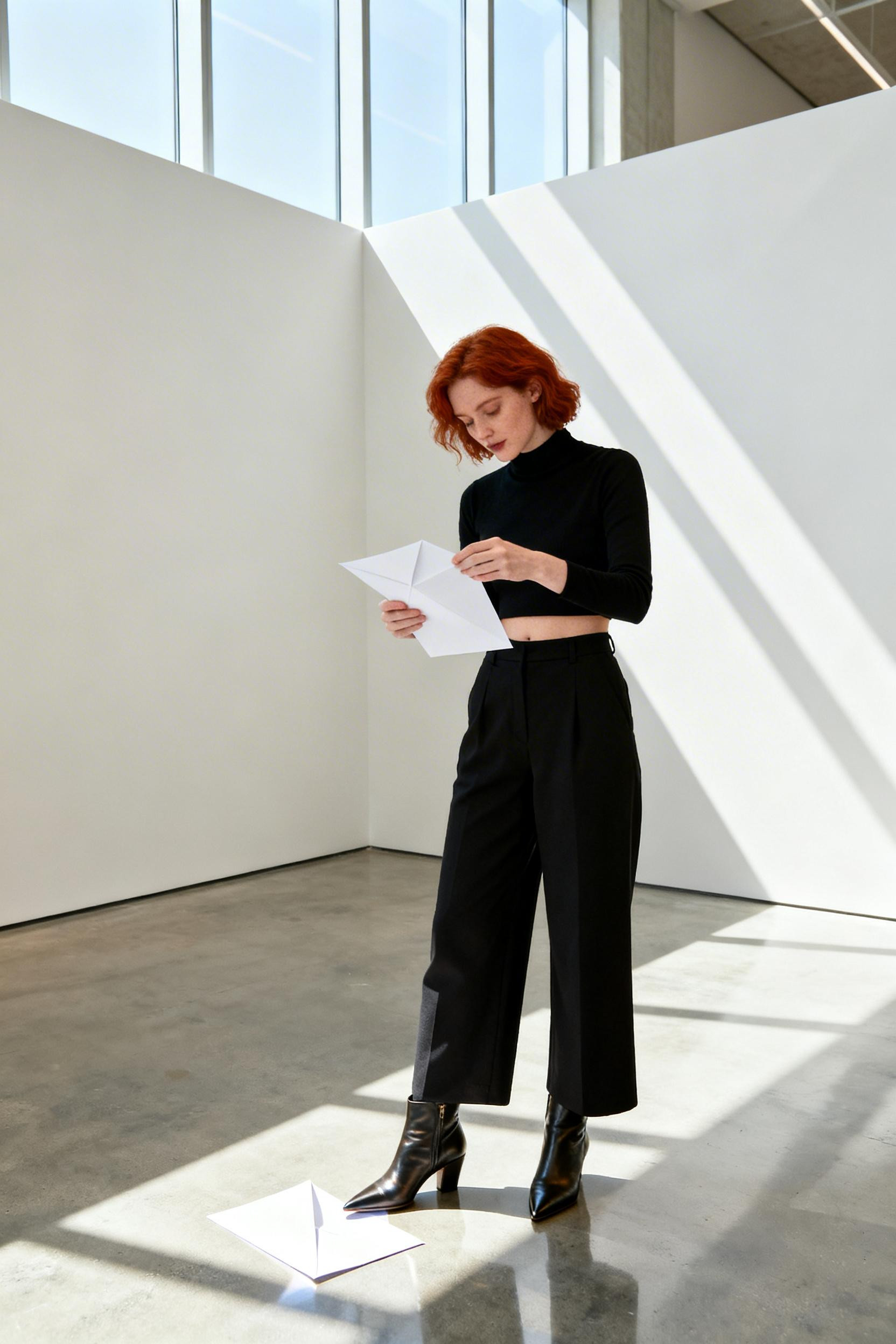 All Black Outfit For Work Casual