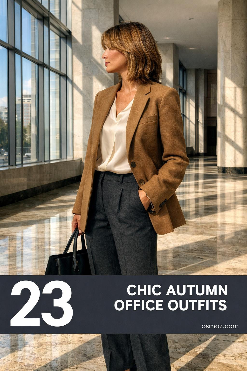 23+ Chic Autumn Office Outfits for Business Casual Style