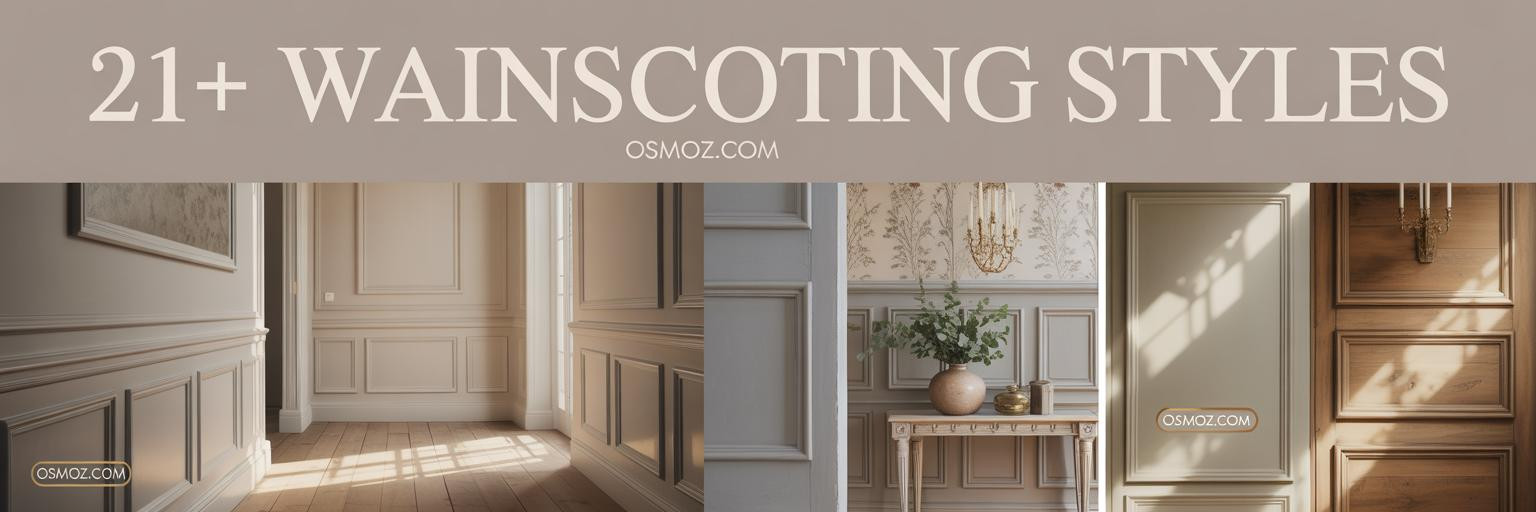 21+ Wainscoting Styles That Make Entryways Look Expensive