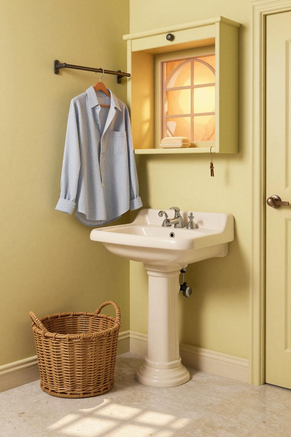 Bloxburg house ideas exterior inspired compact laundry nook