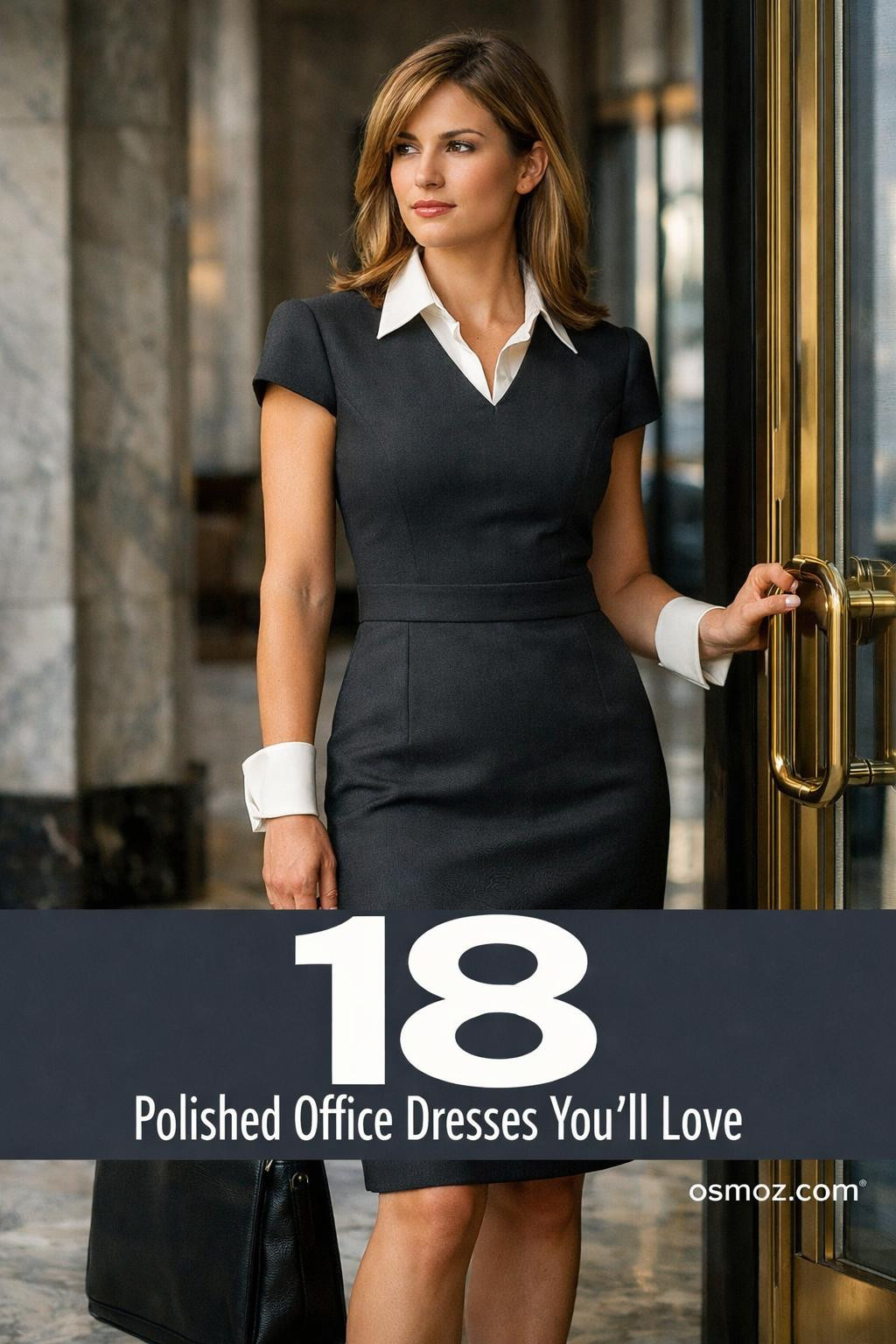 18+ Polished Office Dress Outfits for Work Confidence