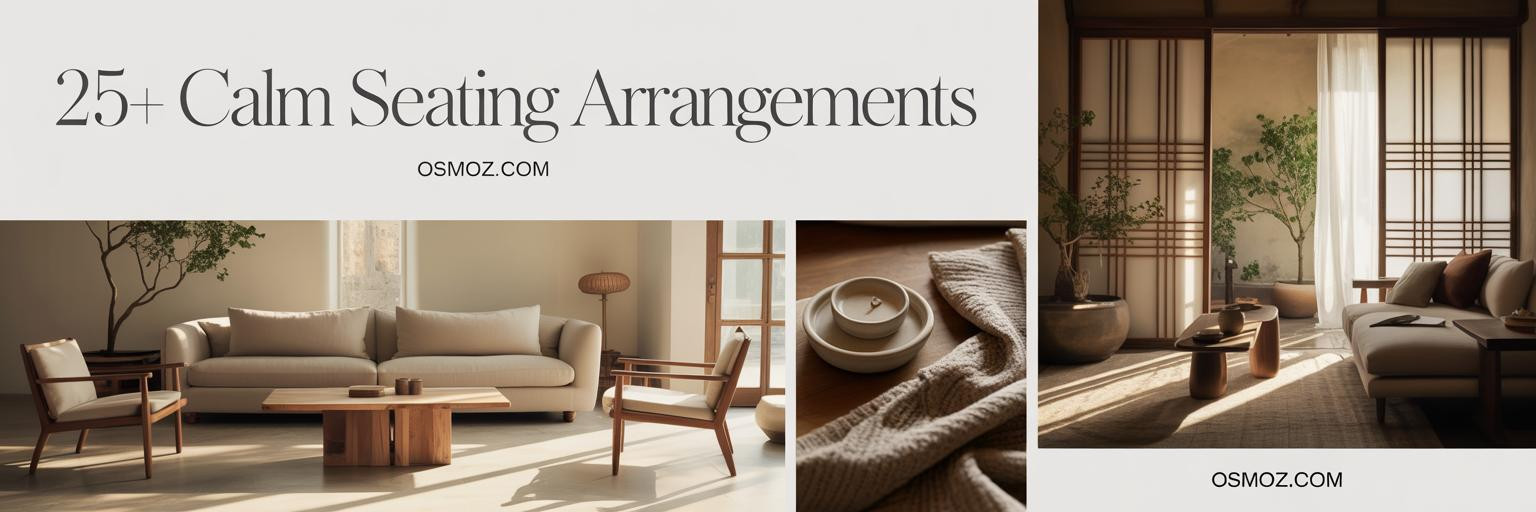 25+ Living Room Seating Arrangements That Feel Calm and Expensive