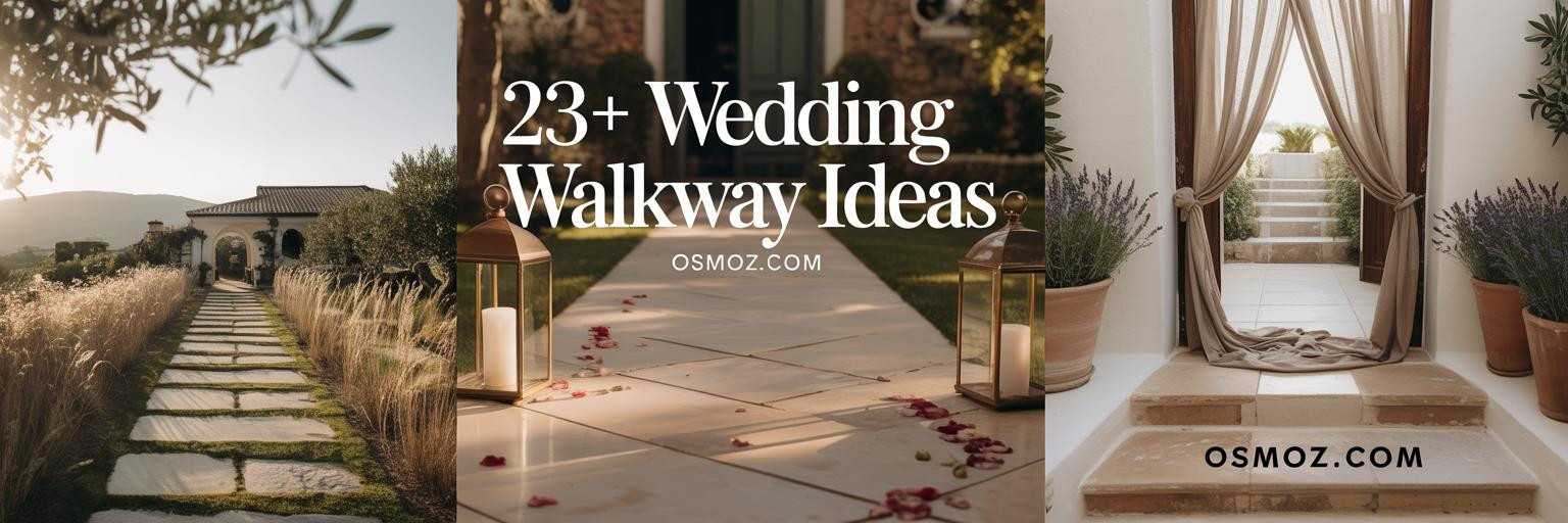 23+ Wedding Walkway Ideas That Feel Like a Magazine Spread