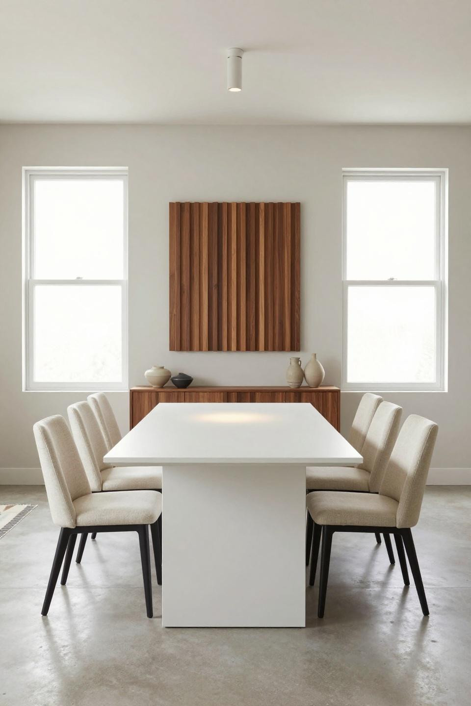 Bloxburg dining table contemporary with modular storage