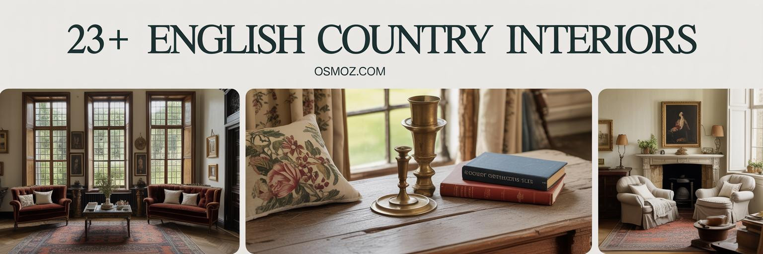 23+ English Country House Interiors That Feel Like a Magazine Spread