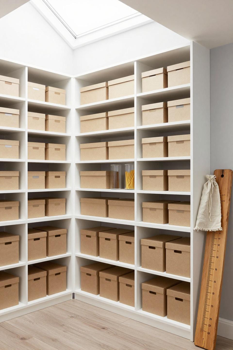 Bloxburg store ideas with minimalist Scandinavian pantry