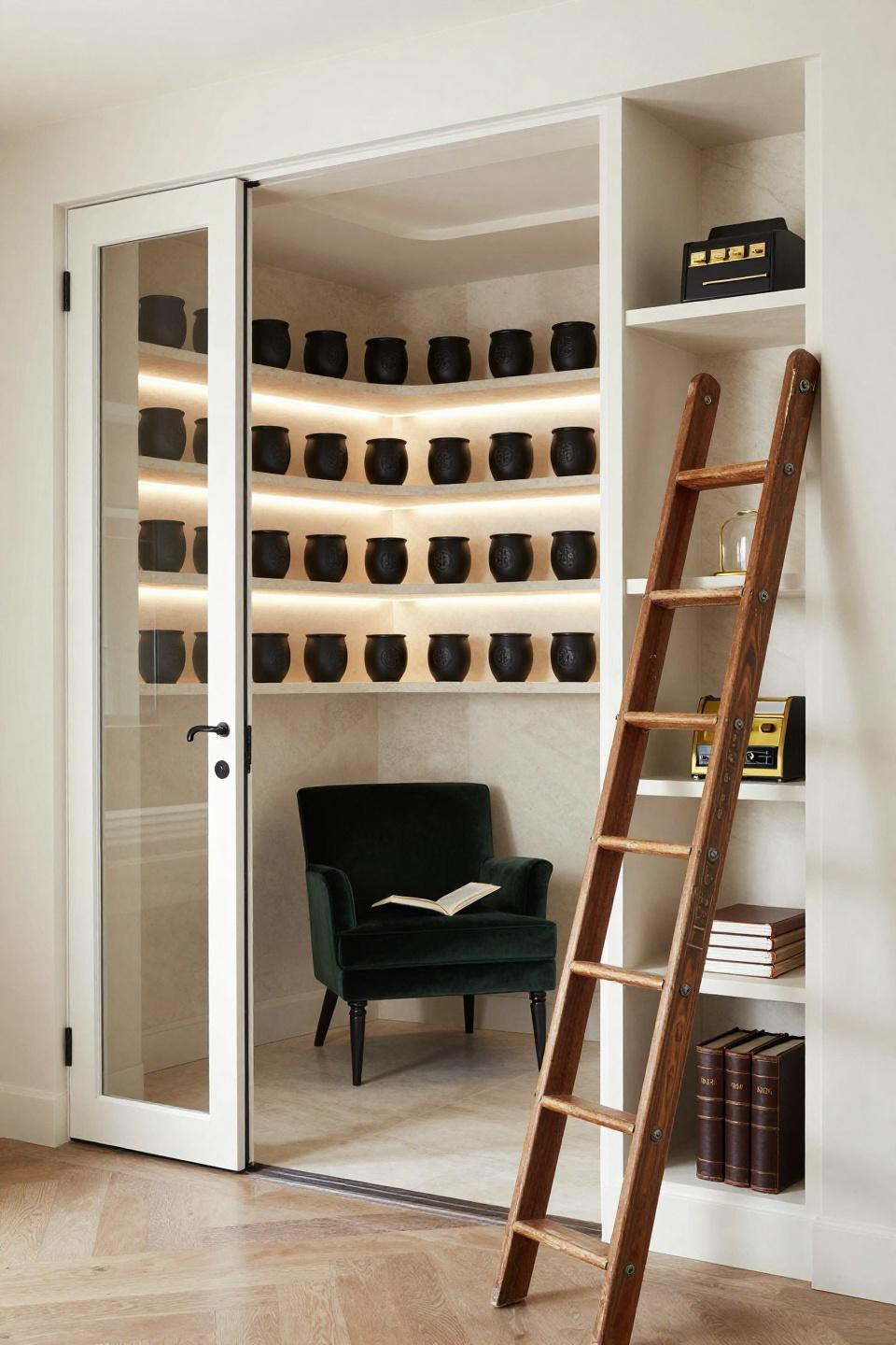 Blocksburg kitchen ideas with luxury walk-in pantry