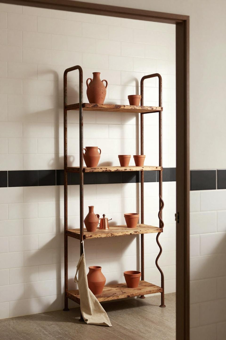 Bloxburg kitchen ideas aesthetic with rustic industrial pantry