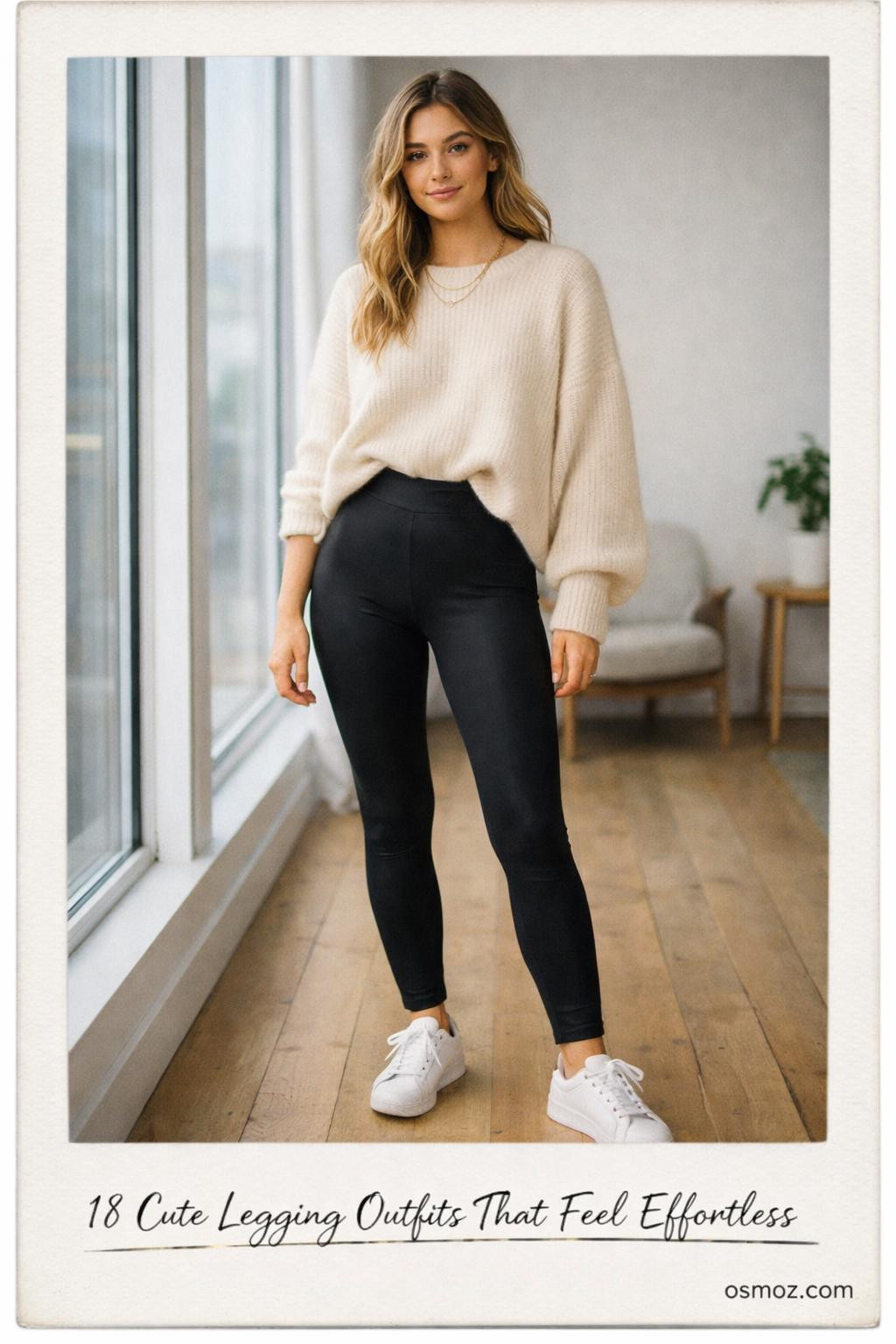 18+ Cute Legging Outfits That Feel Effortless
