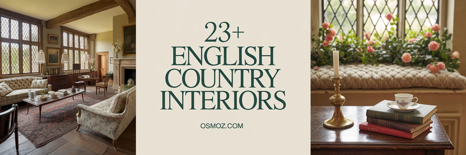 23+ English Country House Interiors That Feel Like a Magazine Spread
