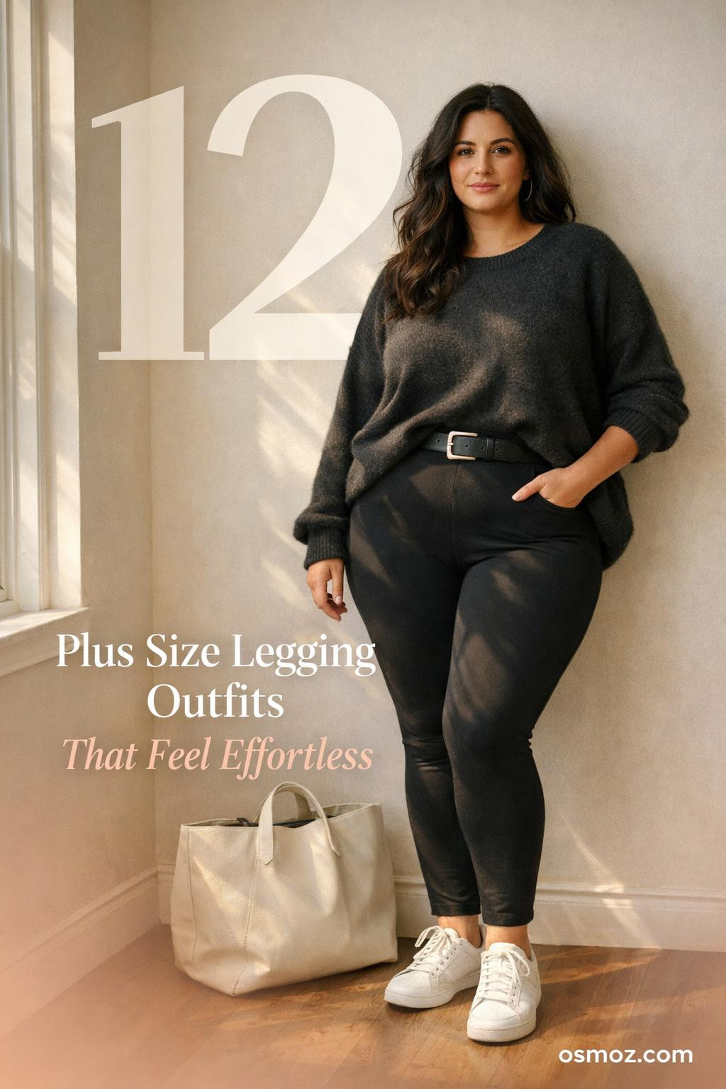 12+ Plus Size Legging Outfits That Feel Effortless