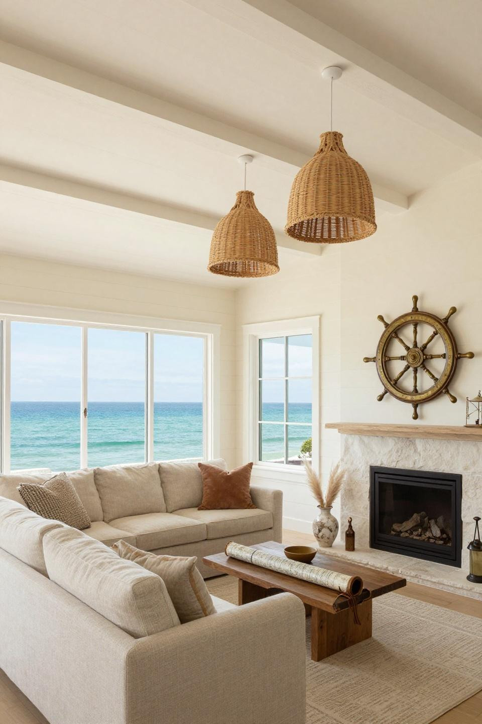 Bloxburg house ideas exterior inspired open living room with diagonal beams