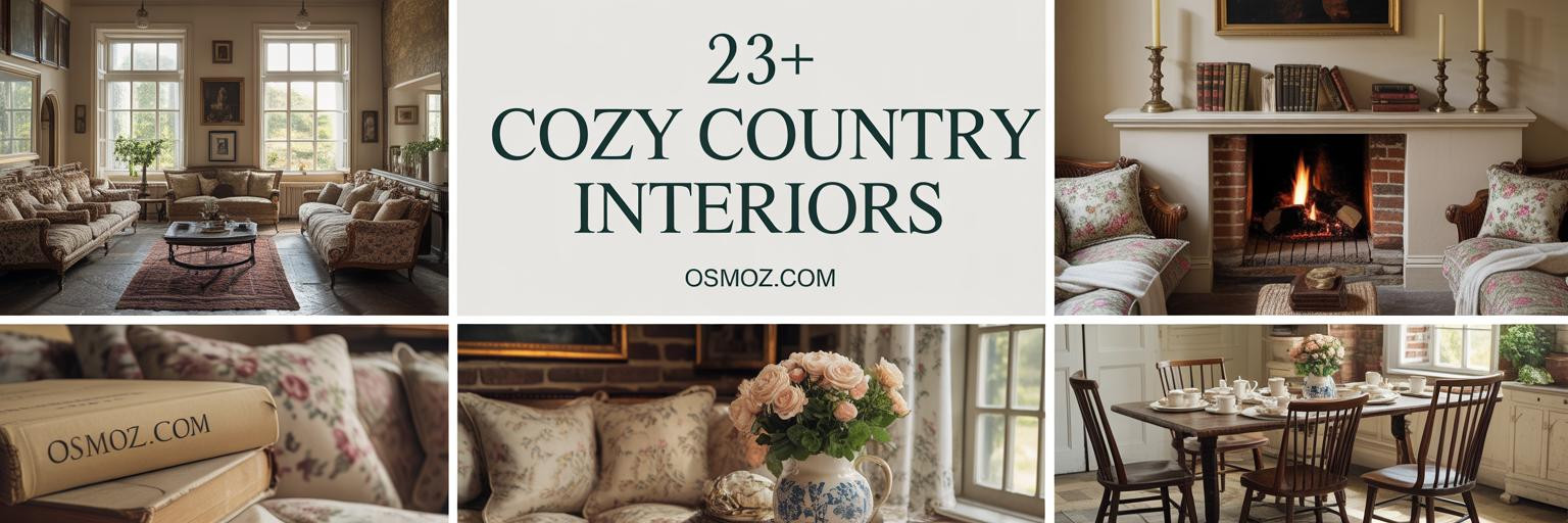 23+ English Country House Interiors That Feel Cozy and Timeless