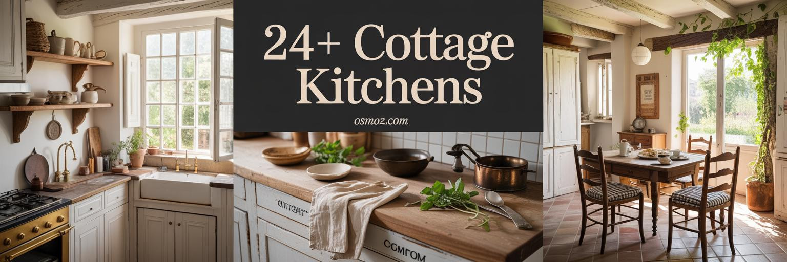 24+ Cottage Kitchens That Feel Like a Magazine Spread