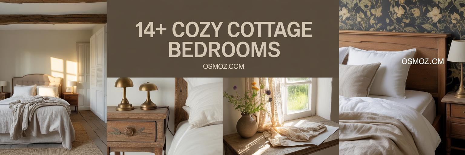 14+ Cottage Bedrooms That Feel Cozy and Timeless