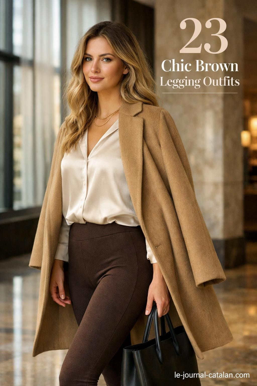 23+ Chic Brown Legging Outfits for Effortless Style