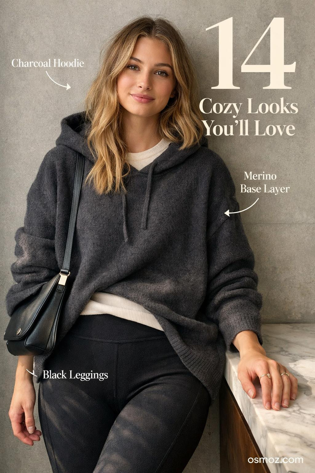 18+ Legging And Hoodie Outfit Ideas for Effortless Style