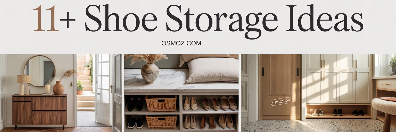 11+ Shoe Storage Cabinet Entryway Ideas That Don't Look Cheap