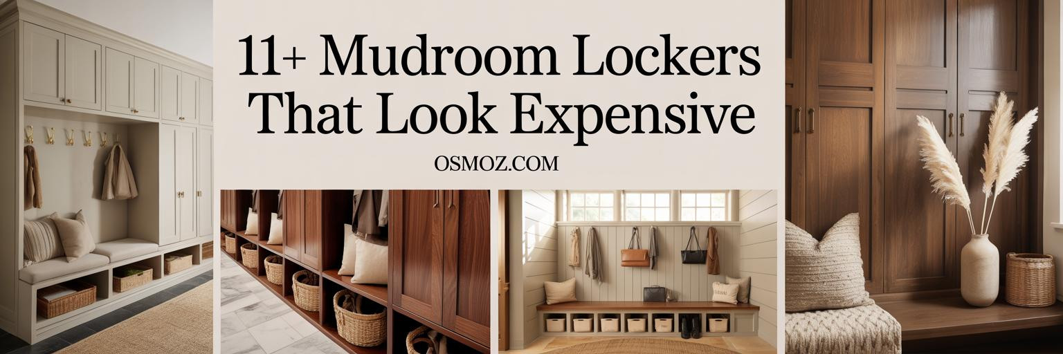 11+ Mudroom Lockers That Actually Look Expensive