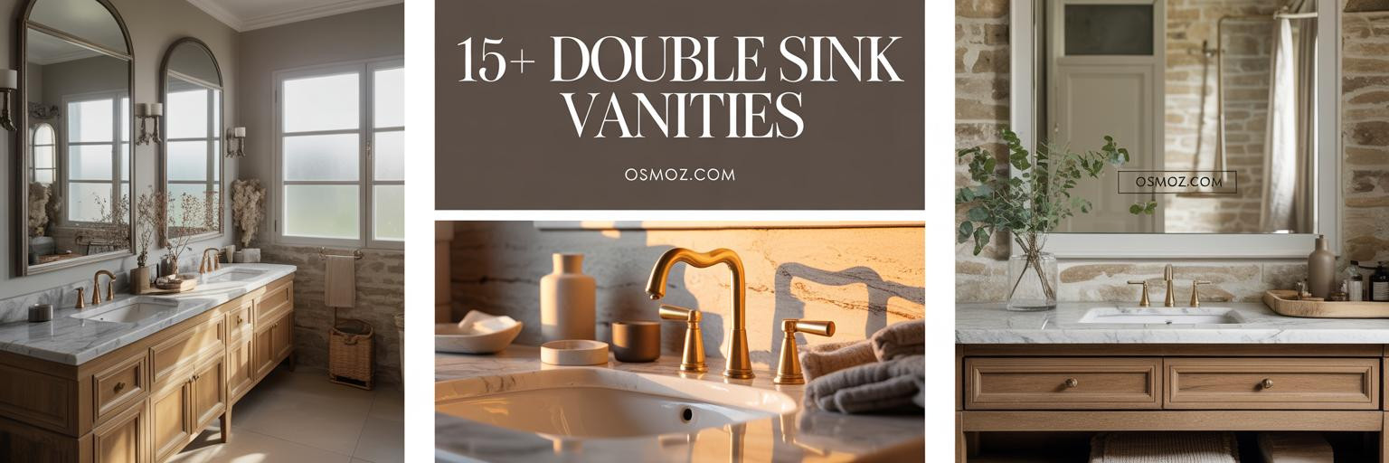 15+ Double Sink Bathroom Vanities That Actually Look Expensive