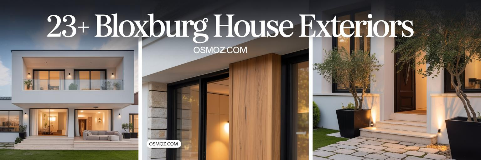 23+ Bloxburg House Ideas Exterior That Actually Look Expensive