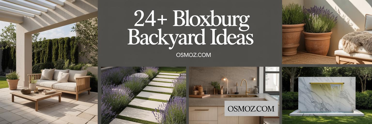 24+ Bloxburg Backyard Ideas That Actually Look High-End