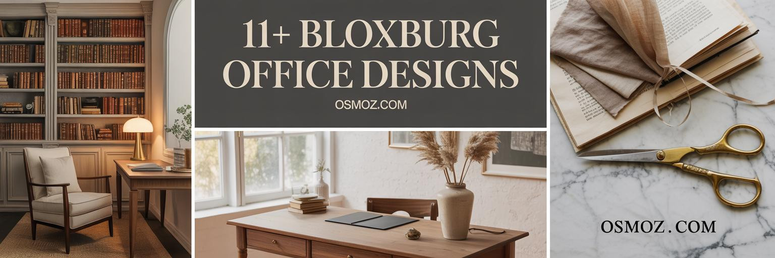 11+ Bloxburg Office Designs Worth Copying Right Now