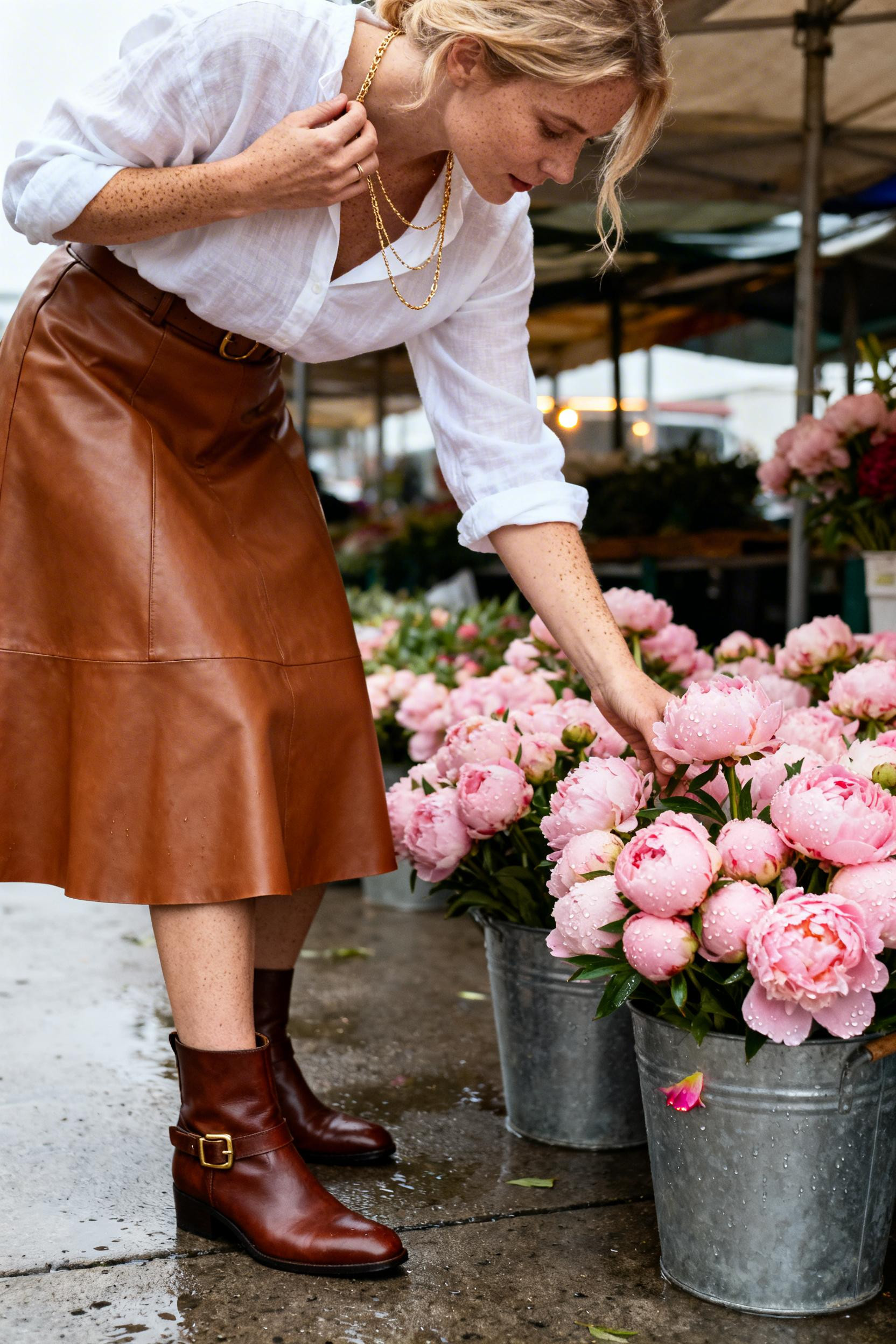 Old Money Shoes Woman - chestnut ankle boots