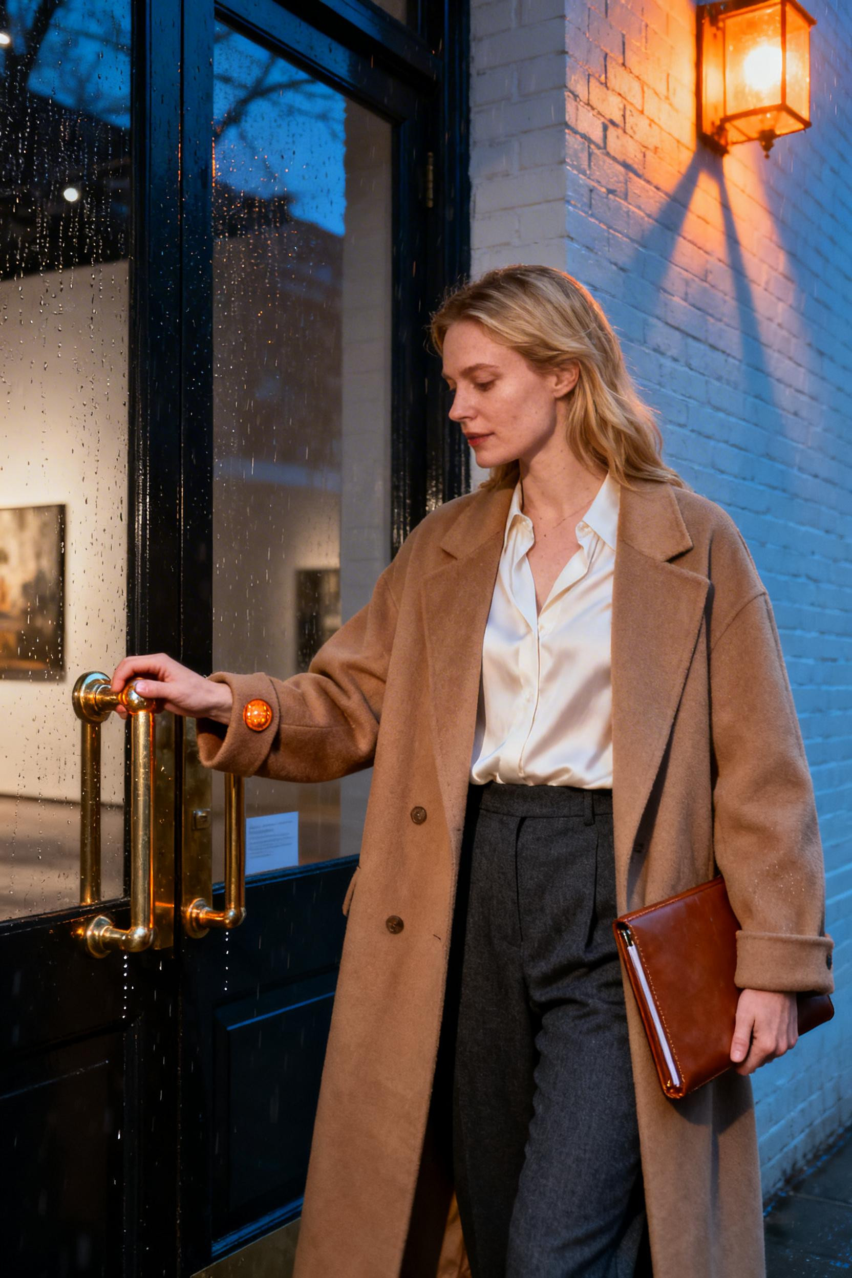 Elegant Dresses Classy - camel wool coat